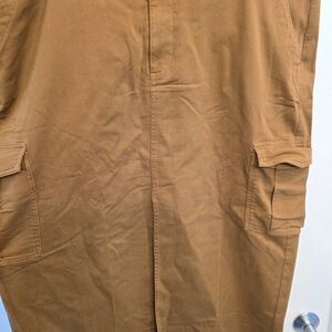 Lands' End Women's Coriander Cargo Midi Skirt - NWT 22W